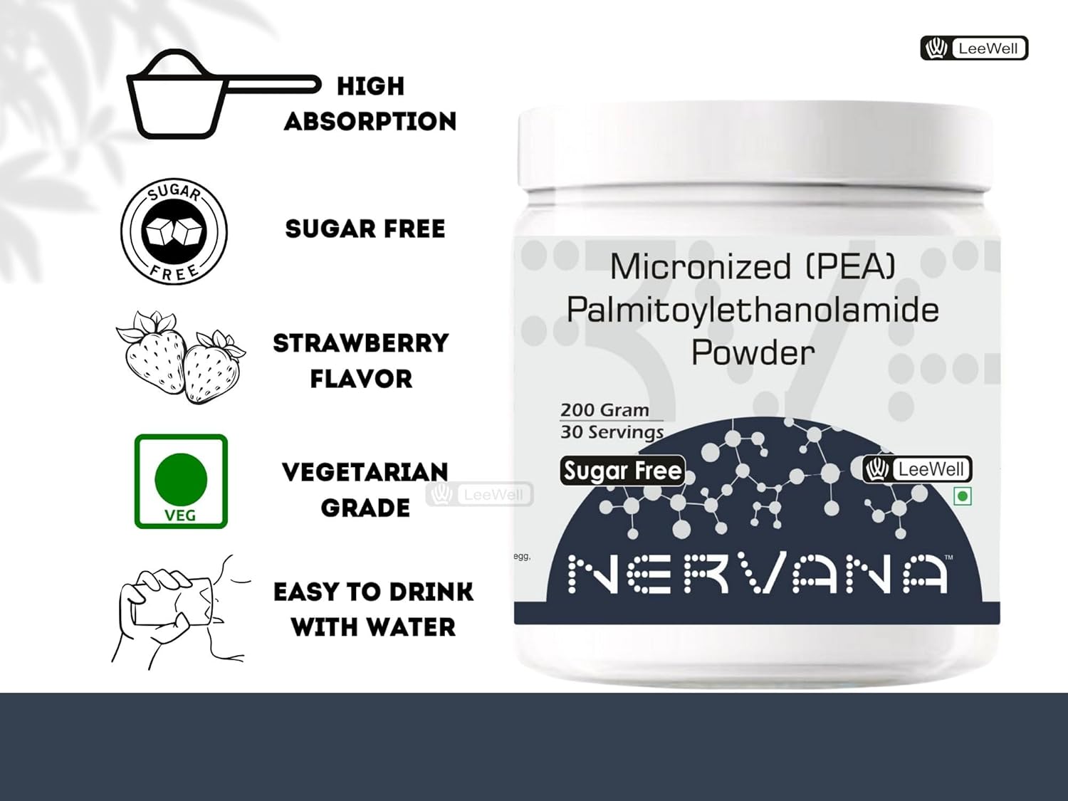 Nervous powder with high absorption, micronized pamitolythenolmide (PEA) 300mg per serving. Relief from nerve pain | Nerve damage, nerve weakness and neuropathy supplements. International cystitis, bladder pain | Migraine headache relief | Cattle Nervous powder with high absorption, micronized pamitolythenolmide (PEA) 300mg per serving. Relief from nerve pain | Nerve damage, nerve weakness and neuropathy supplements. International cystitis, bladder pain | Migraine headache relief | Cattle