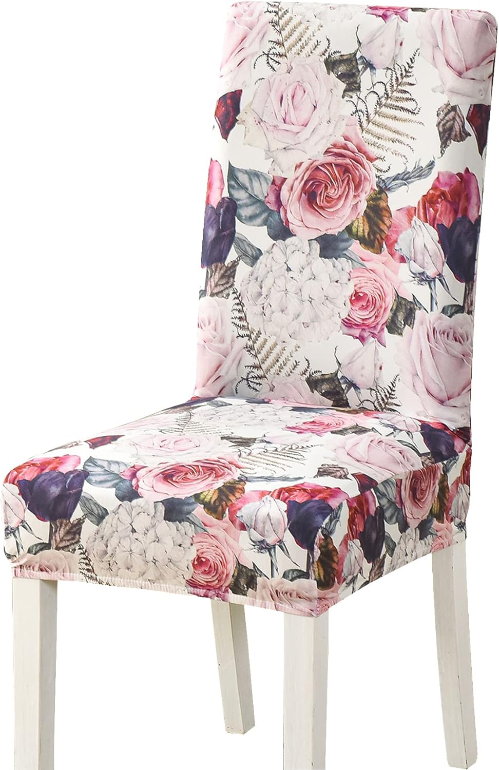 XNN Modern Stretch Dining Chair Covers Removable Washable Spandex Slipcovers for High Chairs 4/6 PCS Chair Protective Covers (AA, 4PCS/Set)