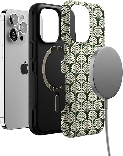 Vista 126 de Casely iPhone 13 Pro Case Compatible with MagSafe Blue Marble Case