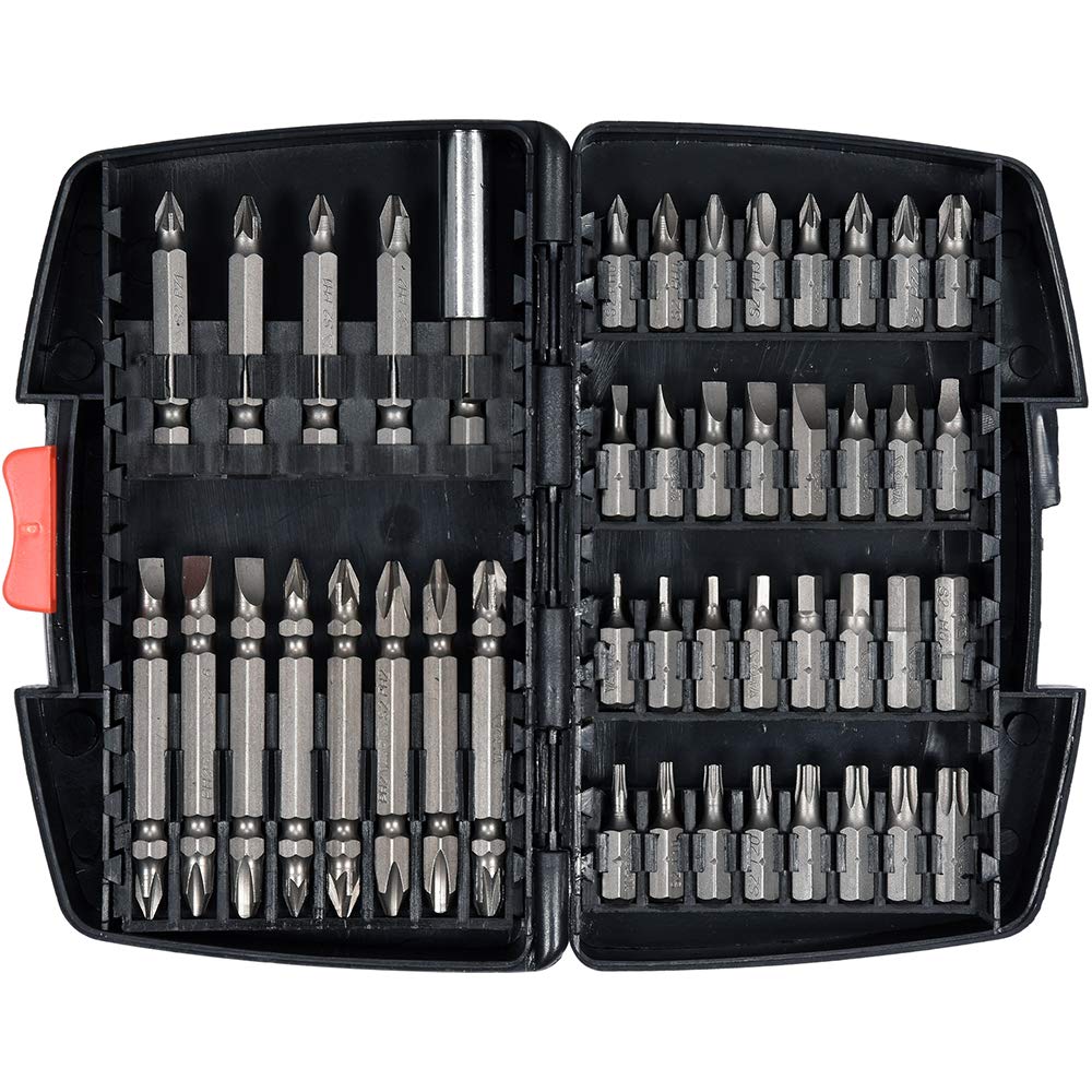 See full amazon price history chart for Yato YT-04620 Stainless steel Screwdriver Bit Set of 45 Pieces for 1/4 Inch drive|AISI S2 steel Screwdriver Bits for Drill, Furniture Carpenter, Electrician|Home & Professional Car Automotive tool kit Yato YT-04620 Stainless steel Screwdriver Bit Set of 45 Pieces for 1/4 Inch drive|AISI S2 steel Screwdriver Bits for Drill, Furniture Carpenter, Electrician|Home & Professional Car Automotive tool kit (B084VJ4QKG) Amazon Price History, Amazon Price Tracker