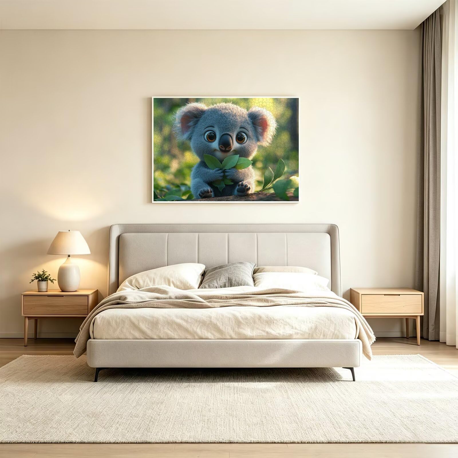 Puzzle dla dorosłych 4000, liście koali, 141 x 87 cm, n-351