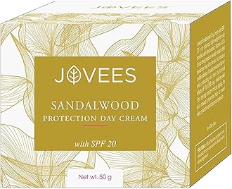 Jovees Sandalwood Protection Day Cream SPF-20, 50g