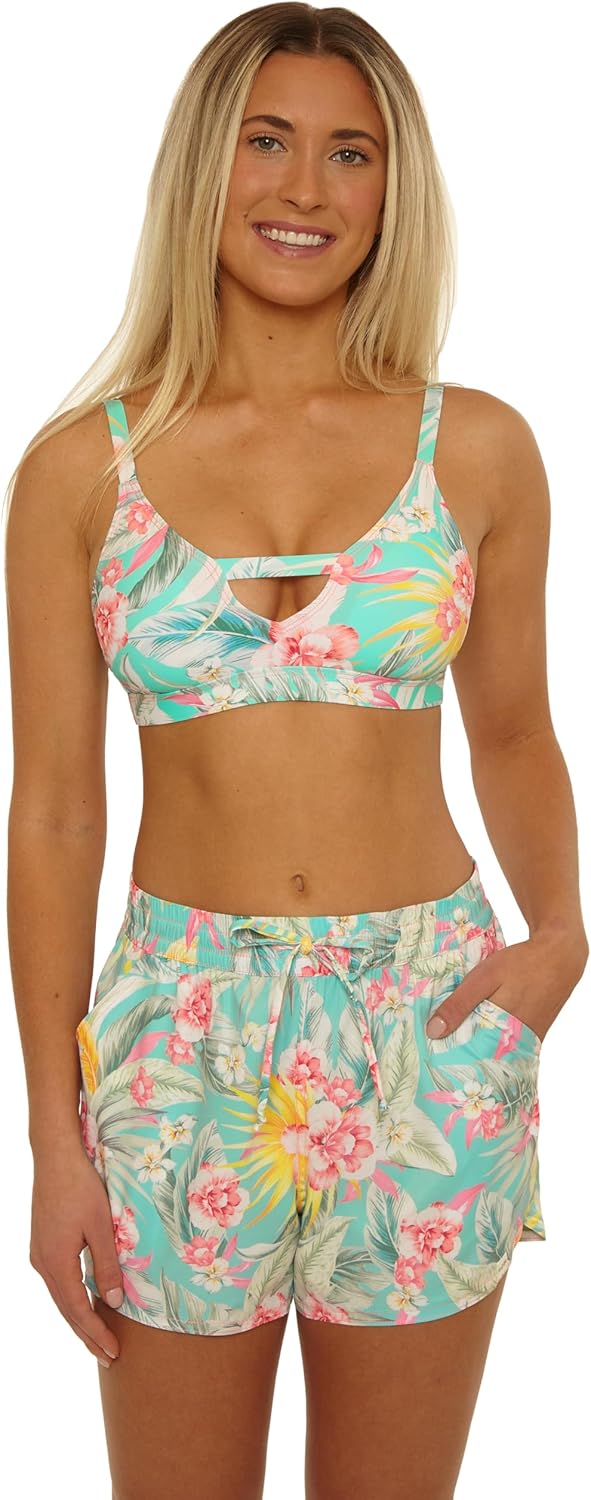 Salt Life Biscayne - Women's Board Shorts, Side Pockets, Casual, Beach Cover Ups for Women - Image 5