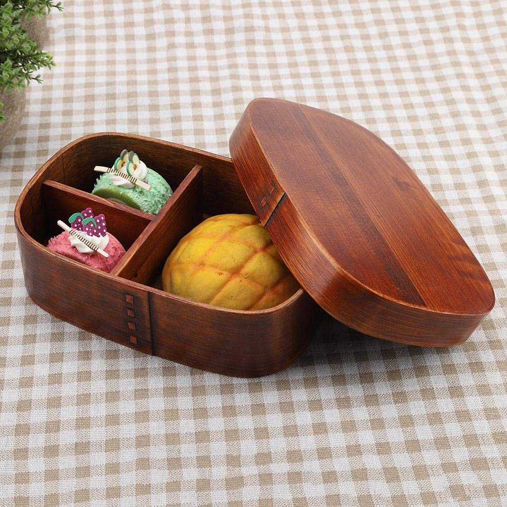 Amazon.com: Fdit Vintage Wooden Lunch Box, Japan Cedar, 18x12x5