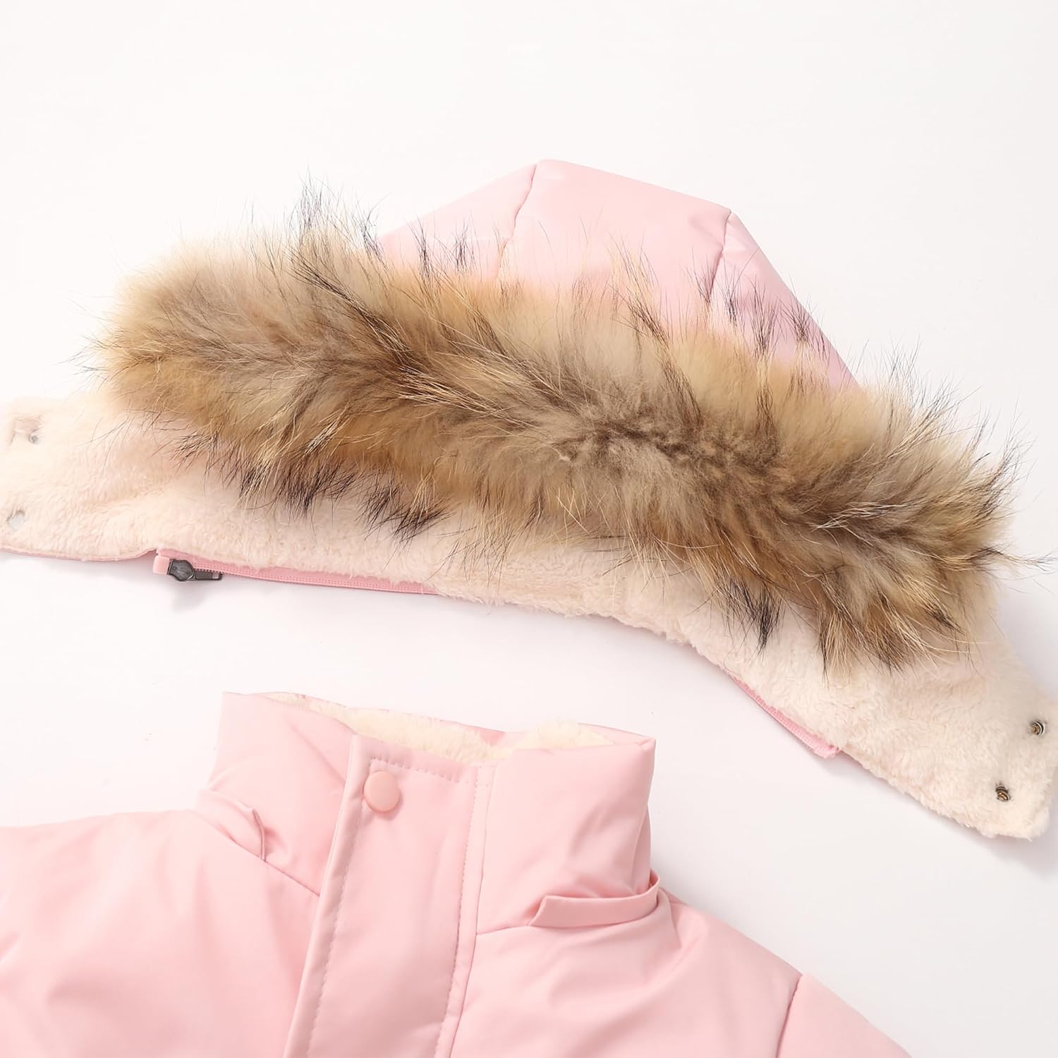 Winter Jacket Girl Puffer Water Resistant Coat Boys Parka Outwear