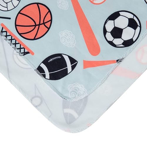 Miniatura 5 de Galabloomer Manta para recién nacido con gorro para bebé, niño, manta para recibir pelotas deportivas