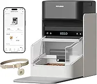 PETLIBRO Alimentador automático RFID para gatos, refeições pessoais ativadas por etiqueta de coleira, dispensador de comida para vários gatos Wi-Fi 5G para animais de estimação com diferentes dietas