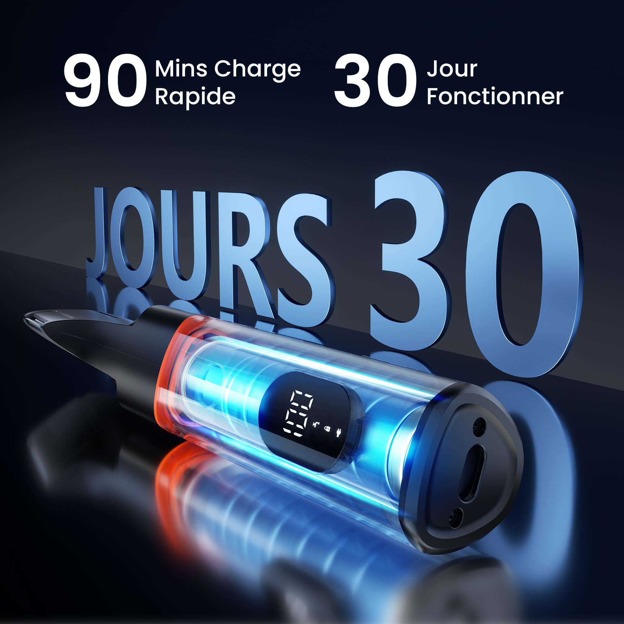 MAXGROOM Tondeuse Corps Homme Électrique, 4 en 1 Multifonction Tondeuse Intime Homme, 7000RPM Rasoir Partie Intime Professionnel, Long Endurance USB Rasoir Testicule Kit IPX6 Étanche