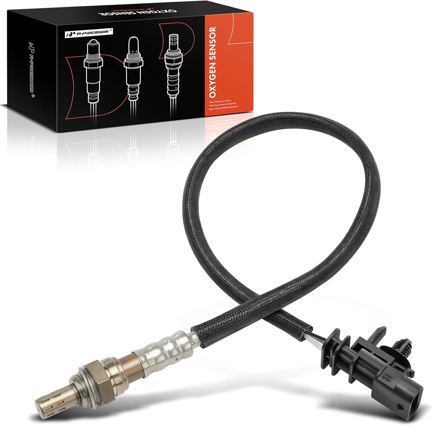 A-Premium Oxygen Sensor Compatible with Volvo S90 2018-2021 V60 XC60 2.0L Center