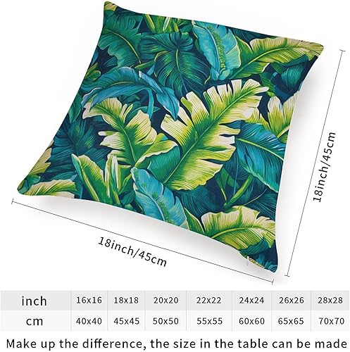 Vista 130 de ArogGeld Fundas de cojín asiáticas escénicas elegantes chinoiserie, diseño de loto verde, pájaros, jardines, funda de almohada para sofá