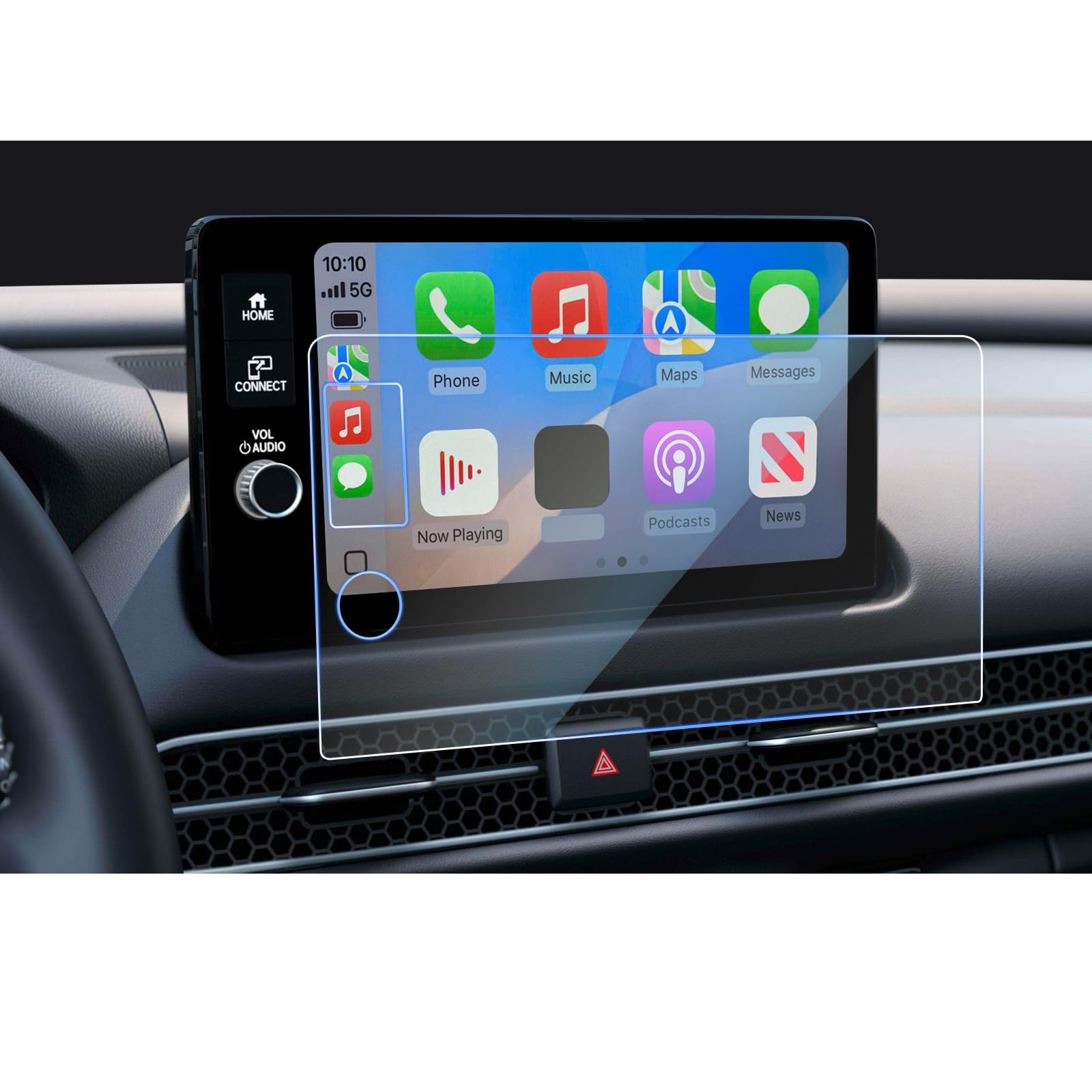 CDEFG Tempered Glass for 2025 2026 Acura ADX Screen Protector 9-Inch
