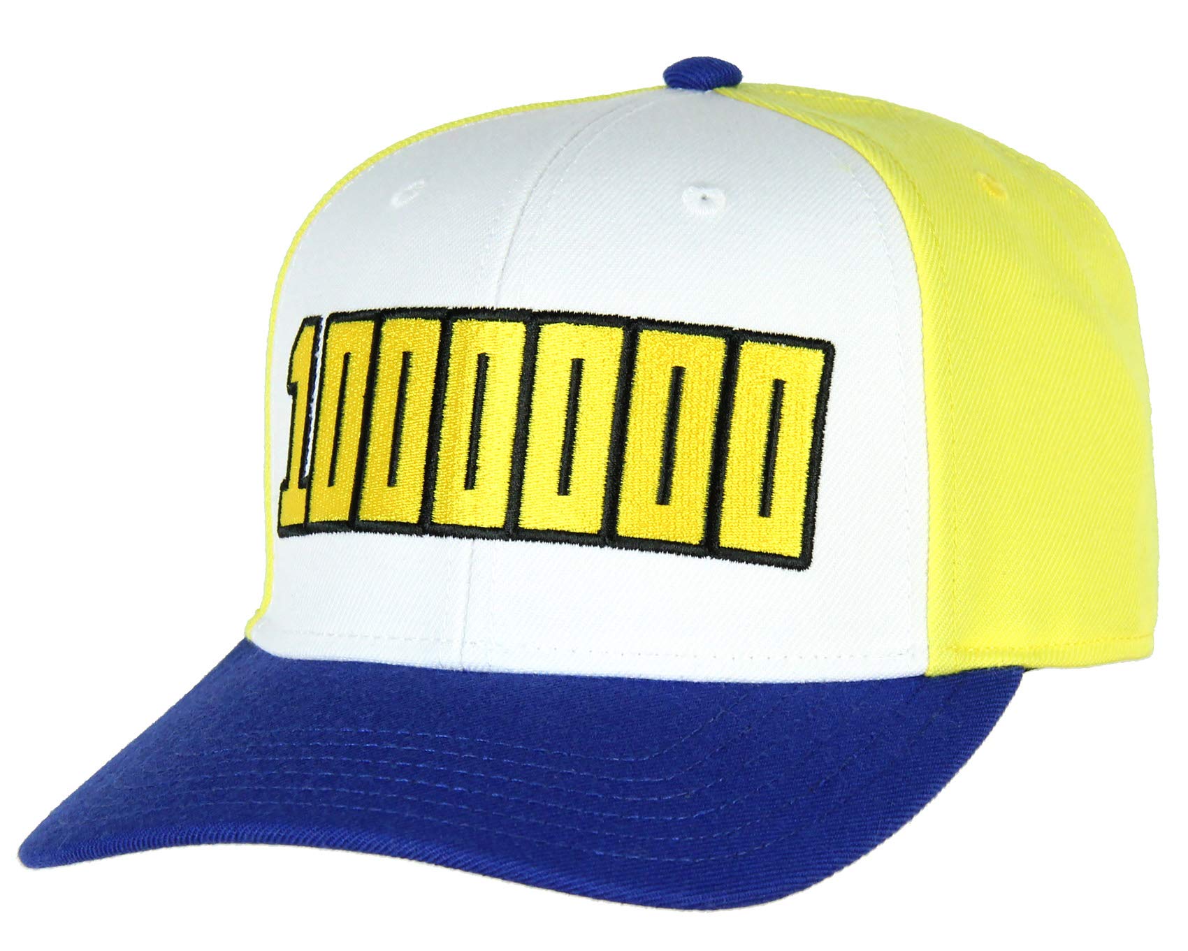 Bioworld My Hero Academia Mirio Tagata Lemillion 1000000 Logo Adjustable Snapback Hat Cap