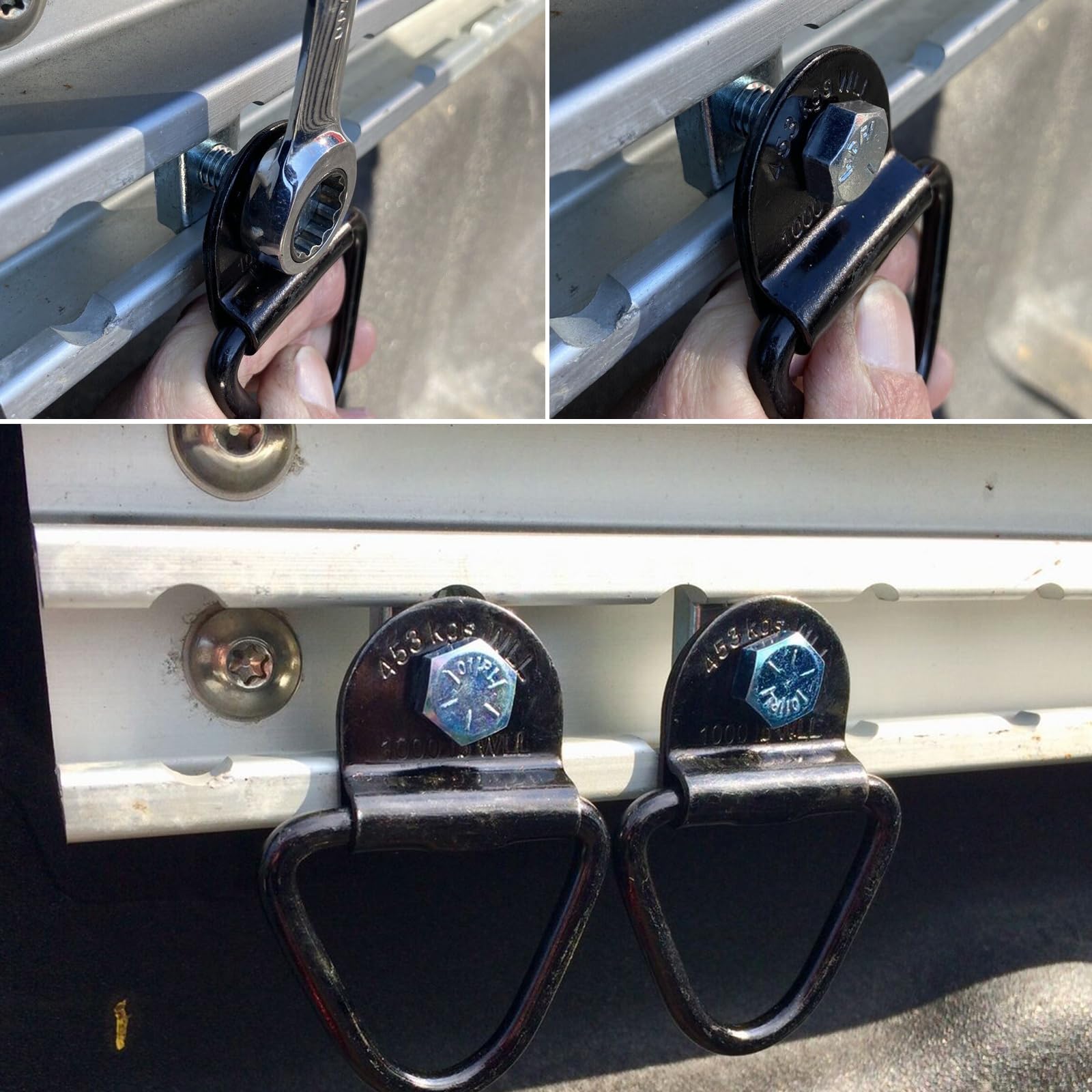 truck bed floor tie downs