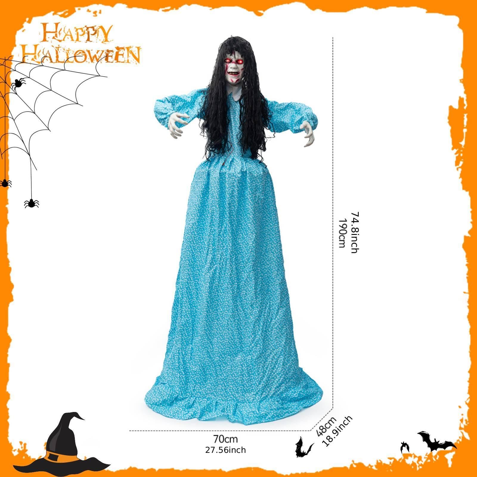 Perfeclan Adorno Colgante Halloween, decoración voladora, decoración Multifuncional para Halloween, Ideal para árboles, césped y Patios.