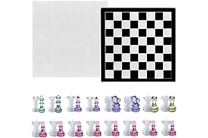 Chess Resin Mold Set – Elevate Your Board Game Creations