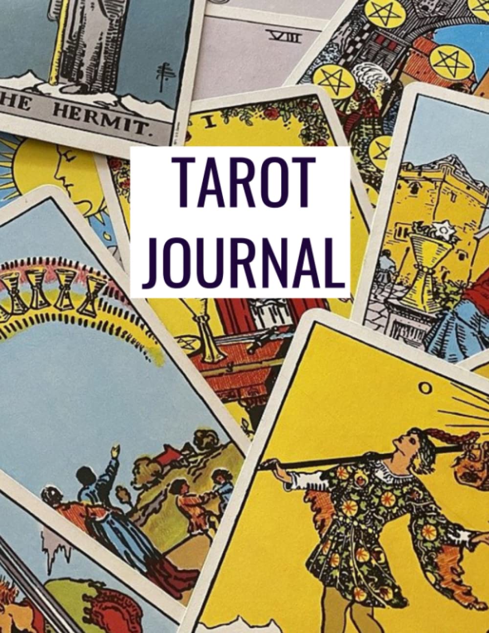 Tarot Journal, Daily Tarot Journal, Tarot Journal Workbook, Tarot Notes, Record your Tarot Readings, 139 Page Notebook, Learn Tarot Today, Tarot Workbook