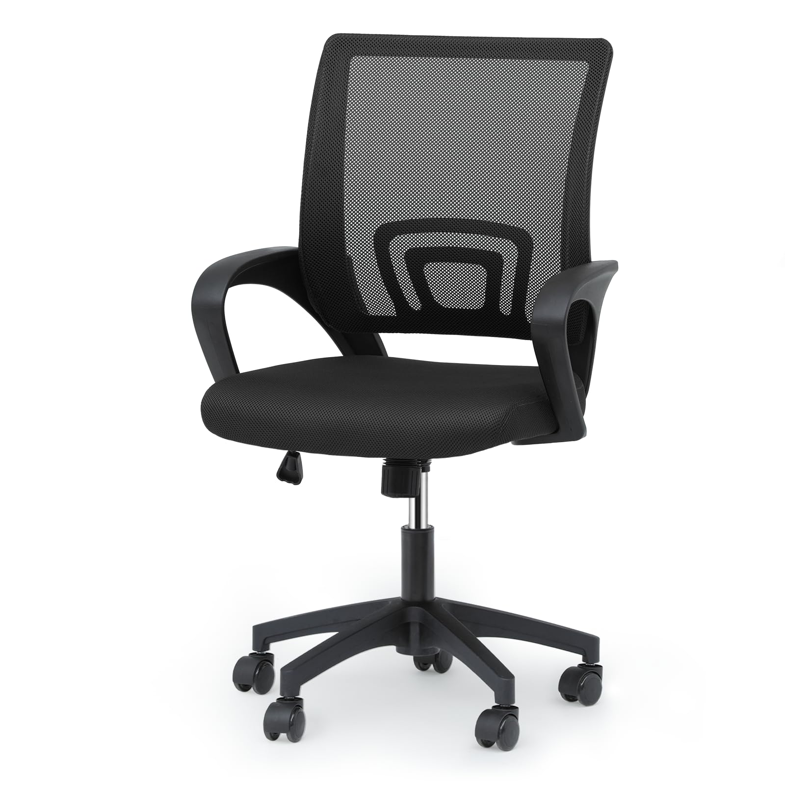 Magshion Ergonomic Office Desk Chair Mid-Back Mesh Computer Chair Swivel Chair with Breathable Backrest Lumbar Support Adjustable Height