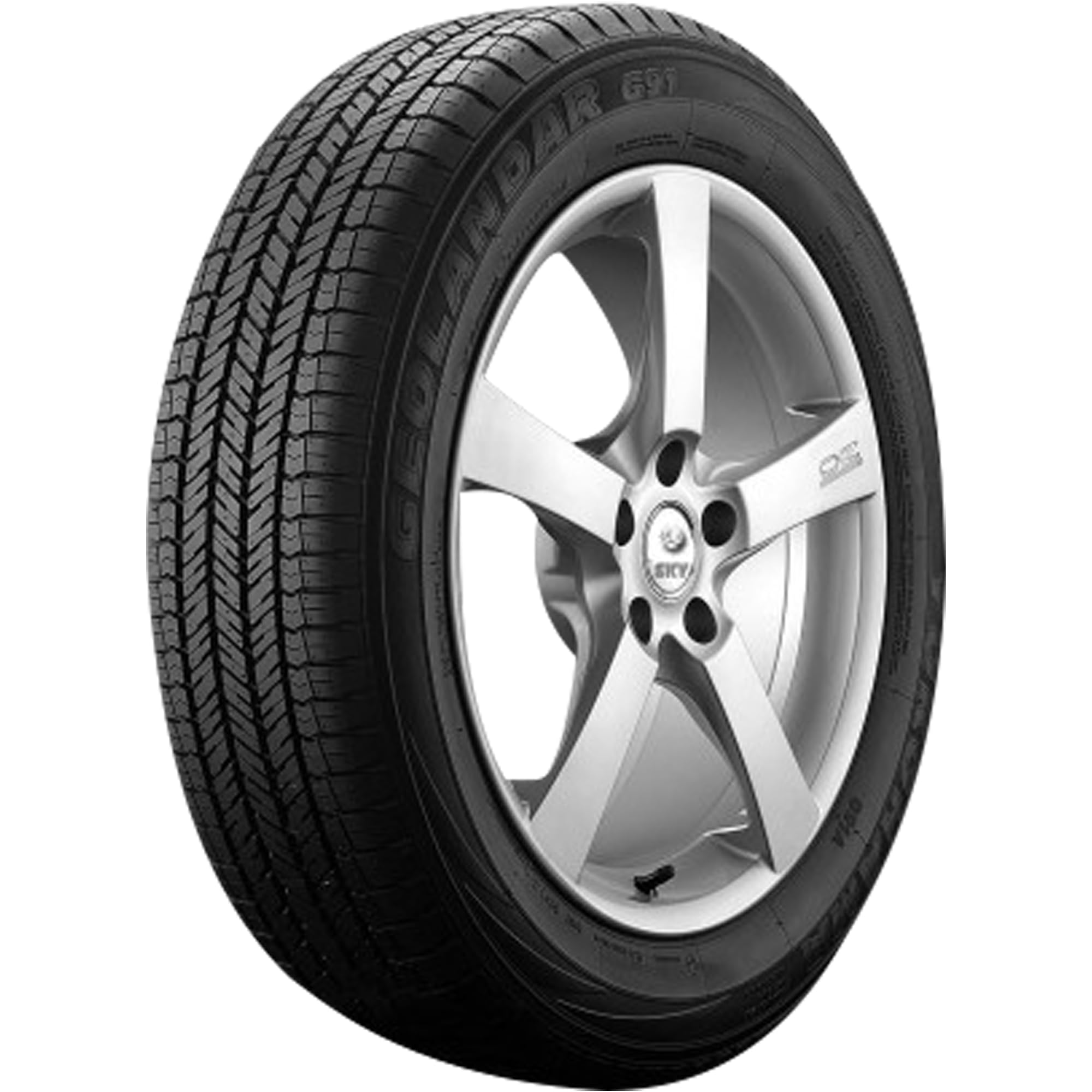 Yokohama Geolandar G91F M+S - 225/60R17 99V - Pneumatico Estivo - 4