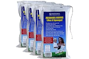 Odor Eliminating Bags - Air Freshener for Home and Car - Charcoal Odor Absorber Sachets
