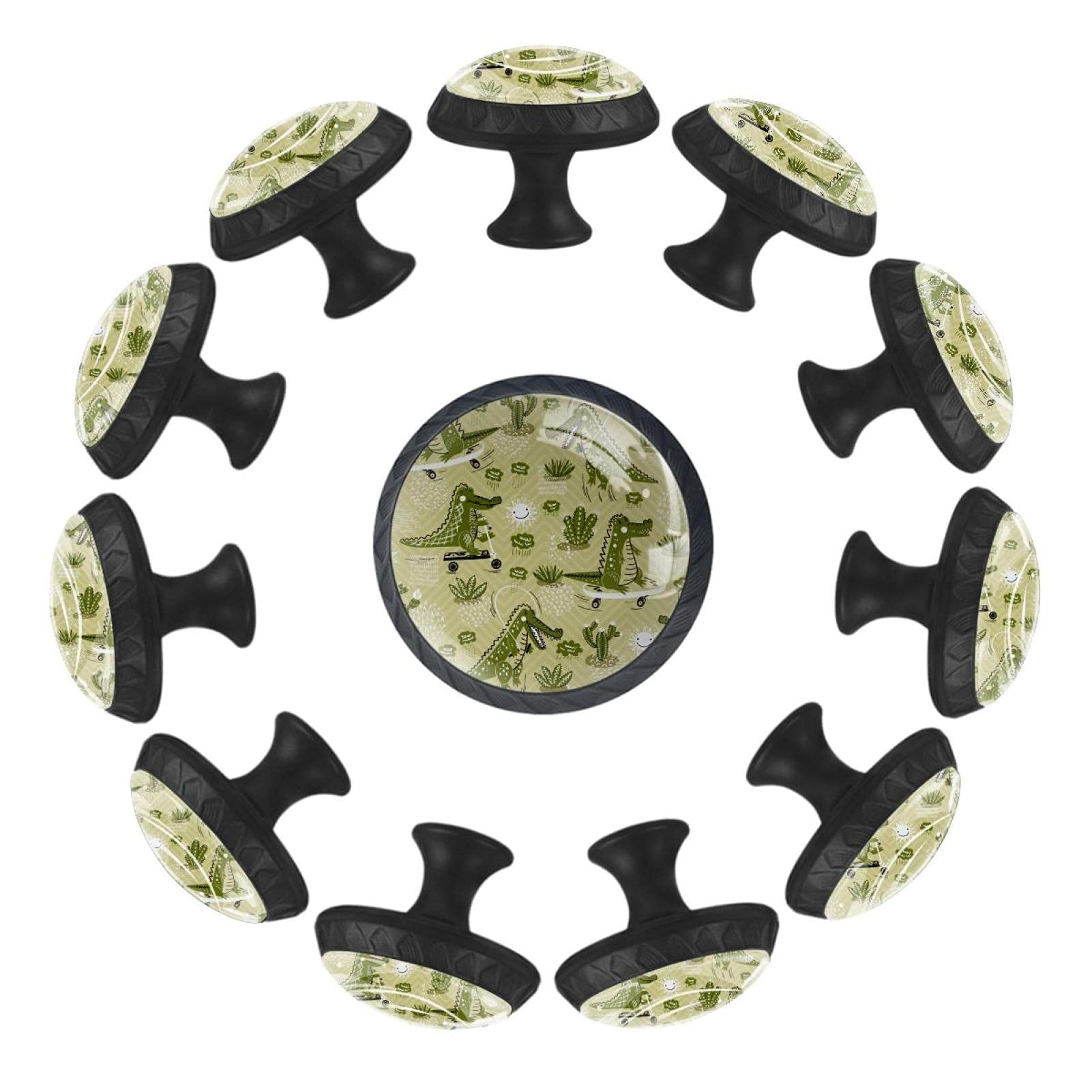 Poignées boutons de tiroir dinosaure 35 mm déco commode chambre enfant