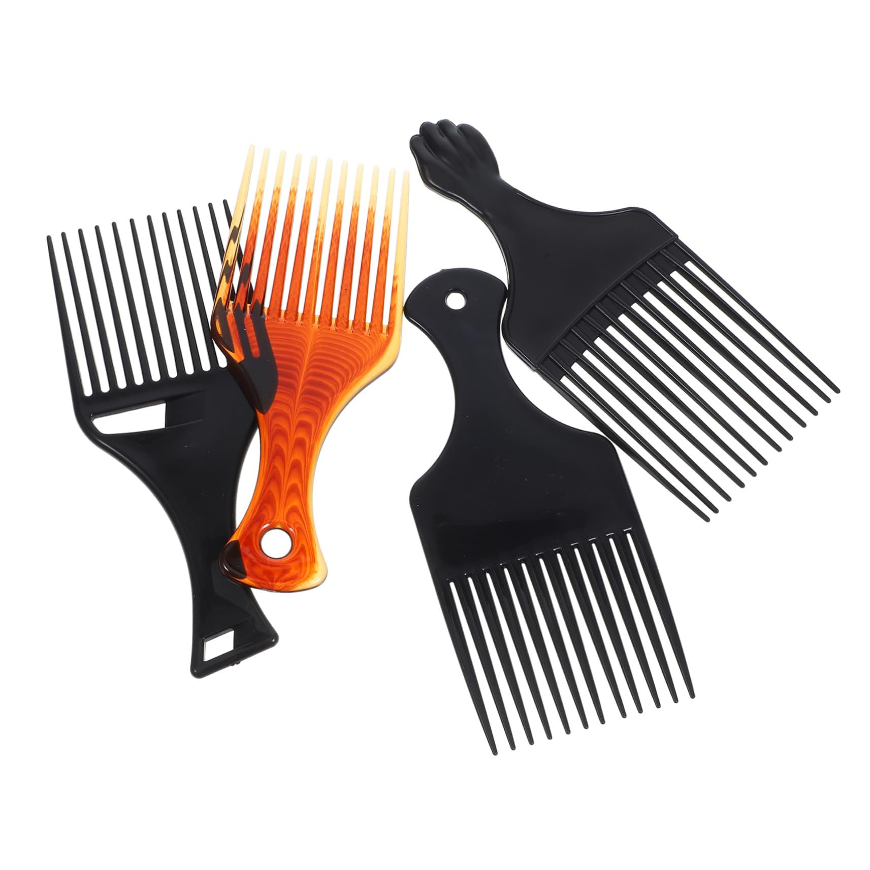 Baluue 20stücke Teiliges Haarpickkamm Für Afro- Breitzahn-comb Für Styling Entwirren Und Färben Robustem Kunststoff Für Und Vielseitige Anwendung