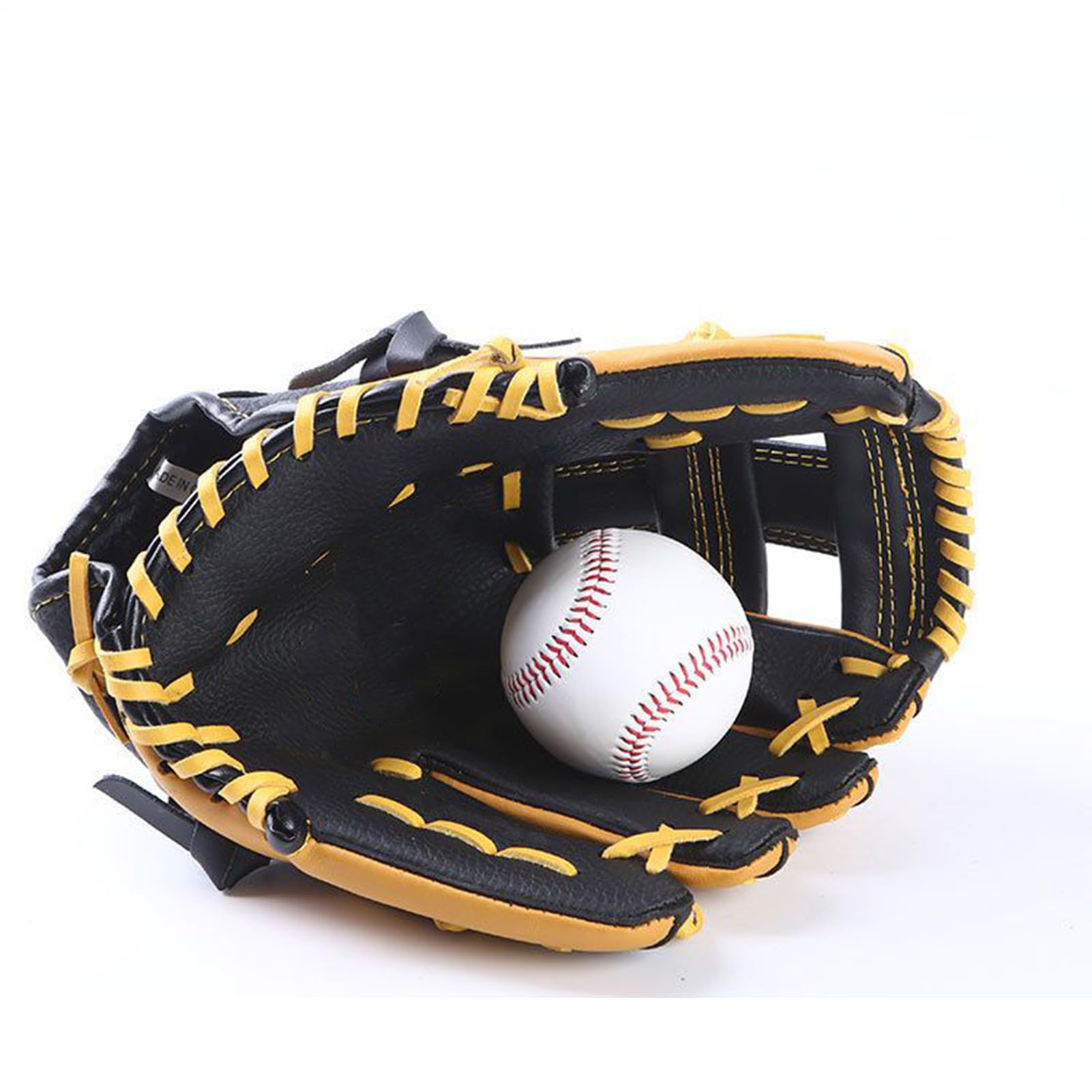 Glove de béisbol Adult, Glove de béisbol - Mitts de campo para el campo para el béisbol | Guantes protectores de entrenamiento deportivo de ball, guantes de softbol de para el campo para la competenci