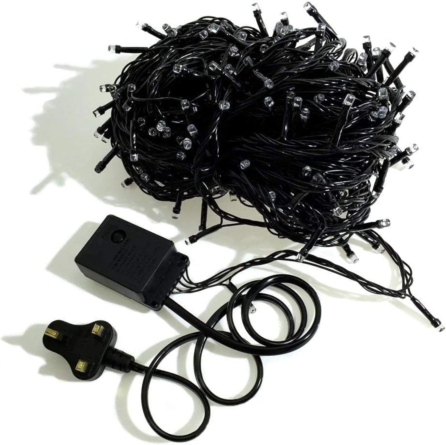 BUY4LESS - Multicolor 120 LED 11 Meter Copper Wire Exterior Waterproof Fairy Light for Christmas Trees Party Outdoor Decoration