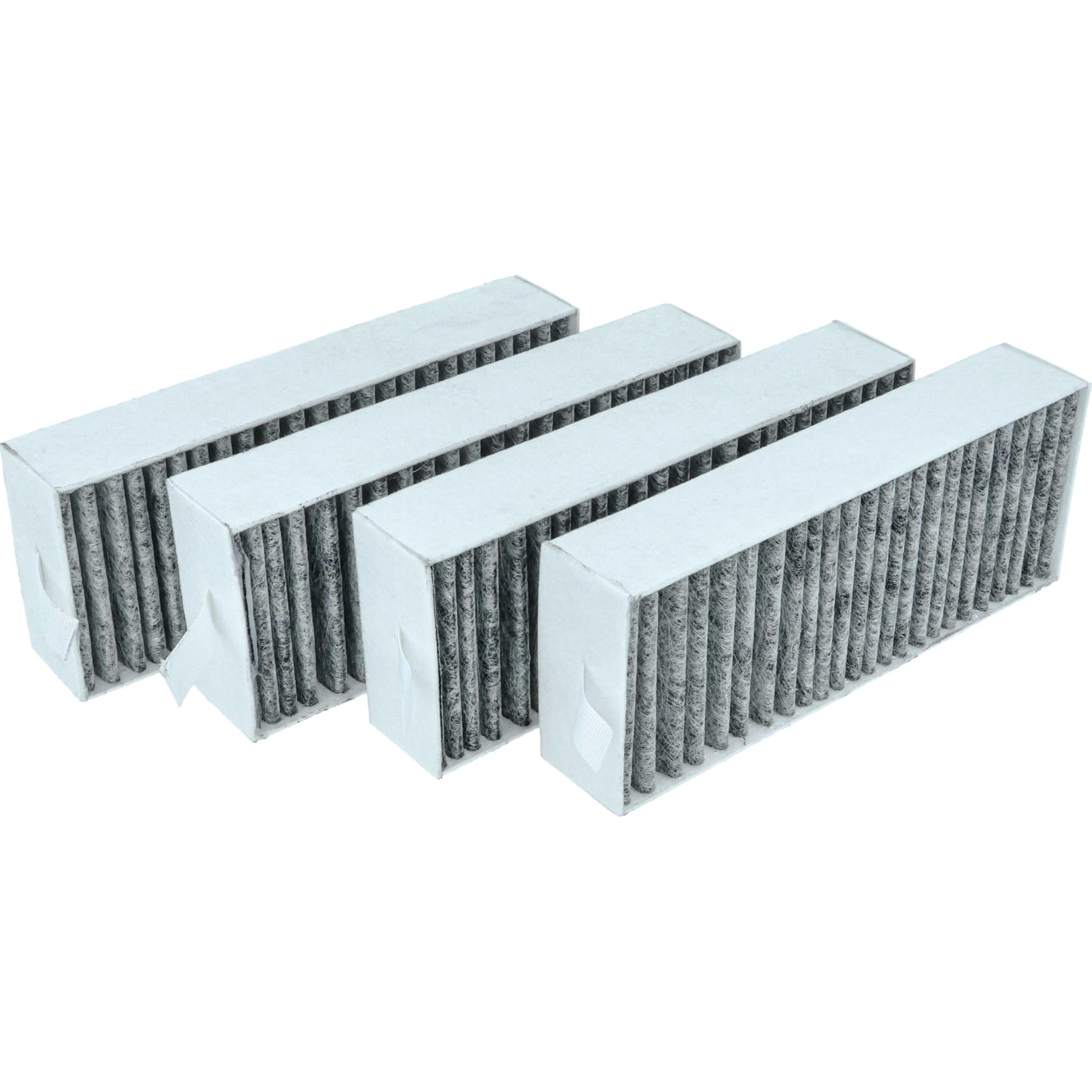 vhbw 4x filtro de carbón activado compatible con Bosch Series 6/8 HEZ9VRCRO