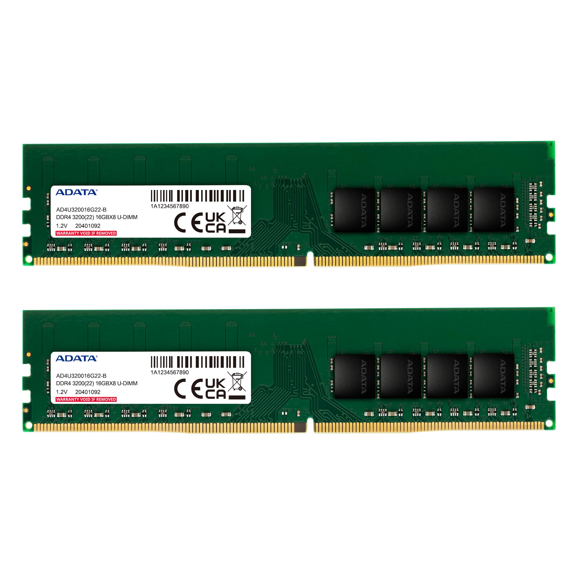 Amazon | 【エイデータ】 PCメモリ DDR4 3200 16GBx2枚 AD4U320016G22