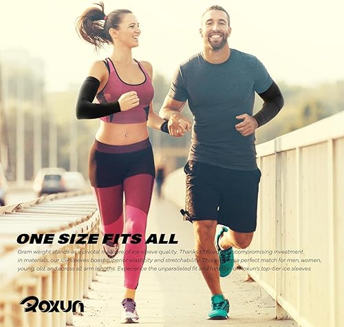 Miniatura 6 de Mangas de brazo, compresión deportiva de protección solar UV refrescante para hombresmujeres
