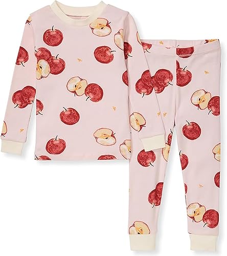 Miniatura 109 de Burt's Bees Baby Pijama para niña, 2 piezas, camiseta de manga larga y pantalones de algodón orgánico
