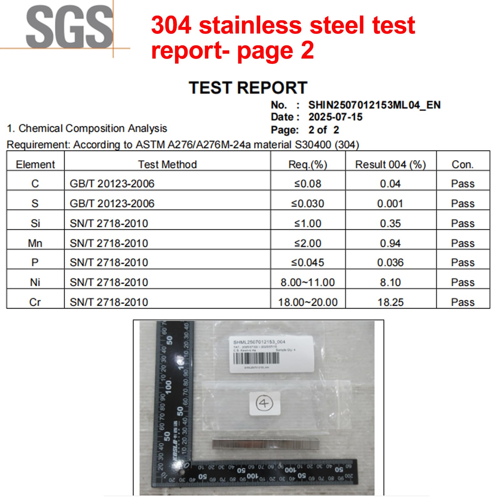 Stainless Steel Staples - 2016 Pack T/50 -5