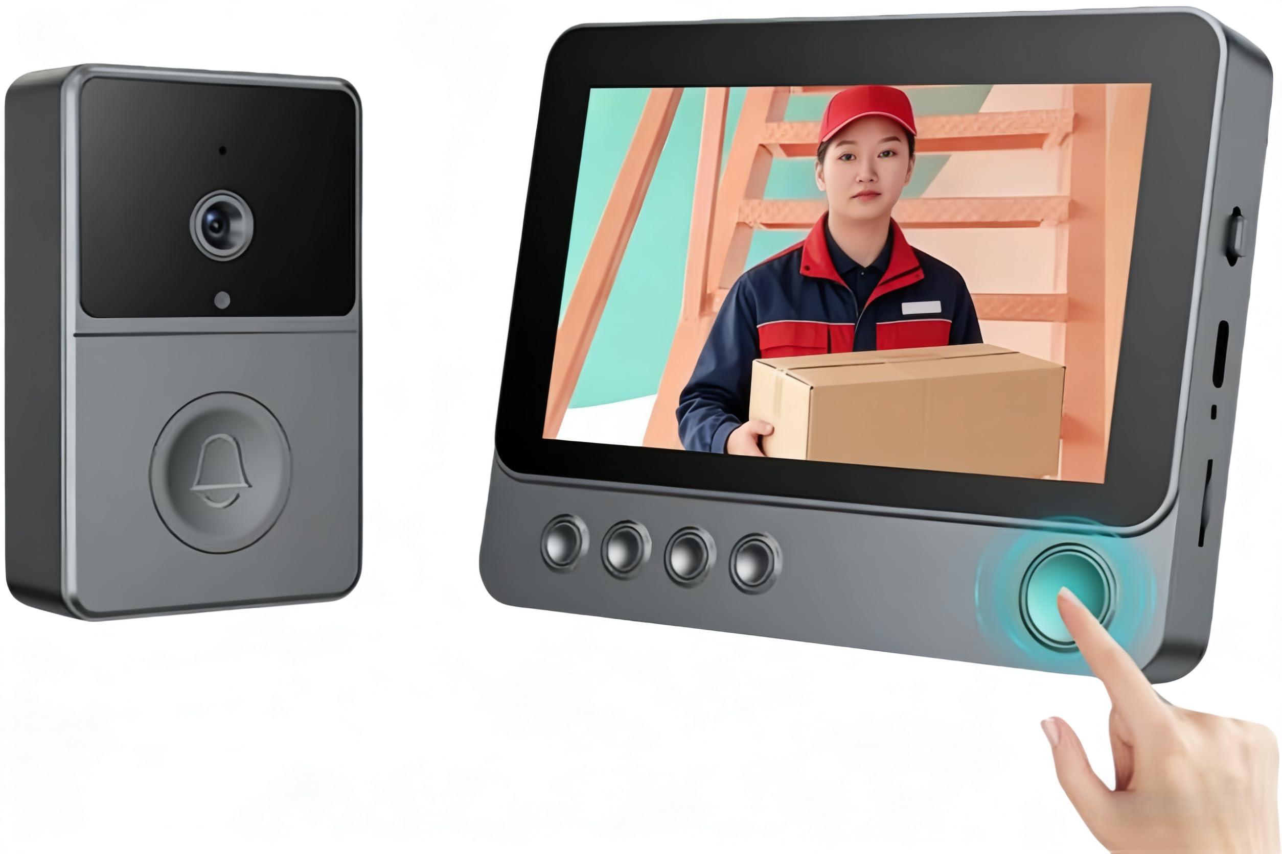Amazon.co.jp: OXIZER インターホン ワイヤレス 玄関チャイム いんたー
