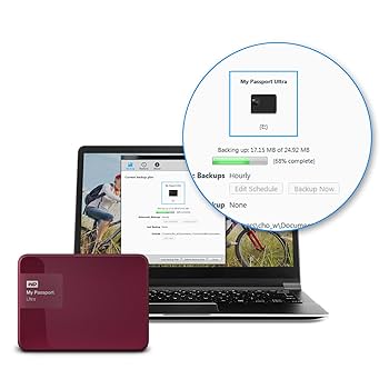 Amazon.com: WD 3TB Berry My Passport Ultra Portable External