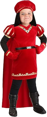 Fun Costumes Toddler Lord Farquaad Costume | Officially Licensed Shrek Outfit With Tunic, Cape, Hat, Gloves, And Shoe Covers