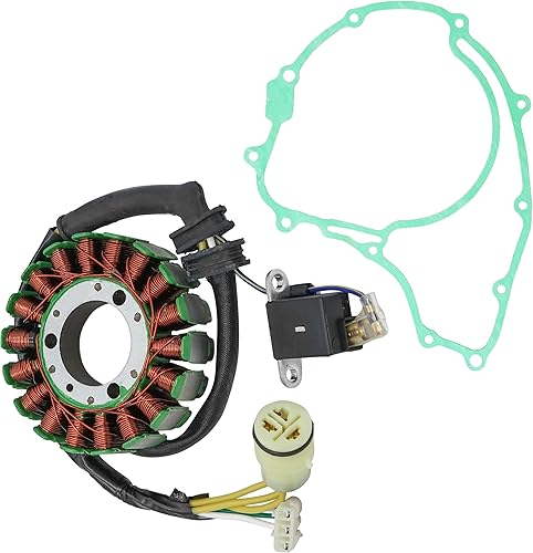 Miniatura 6 de Caltric Estator y junta compatibles con Honda Trx300 Trx-300 Fourtrax 300 1988-199518 Pol