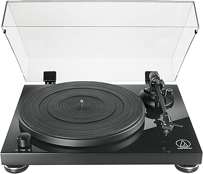 Audio-Technica AT-LPW50PB Fully Manual Belt-Drive Turntable