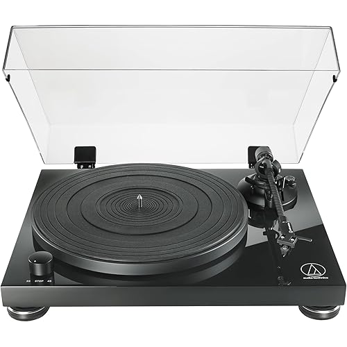 Audio-Technica AT-LPW50PB Fully Manual Belt-Drive Turntable