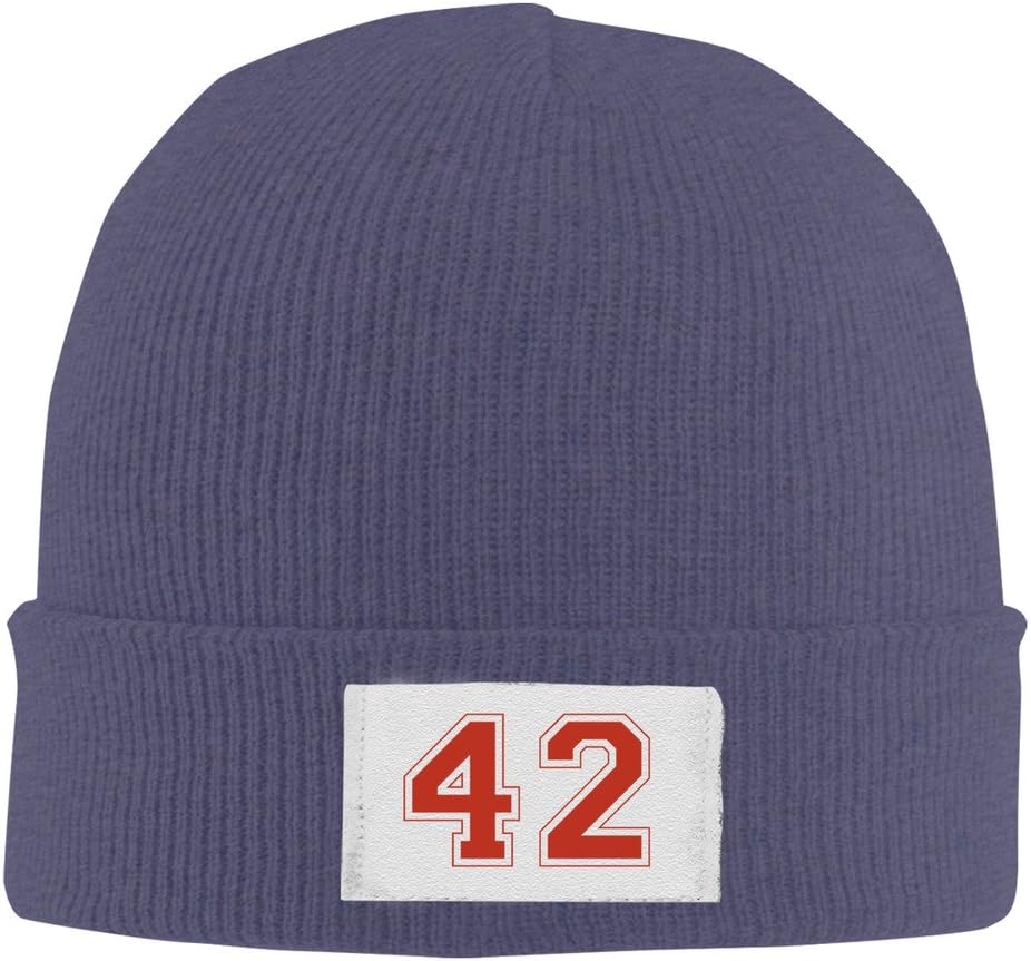 42 Number America Legend Acrylic Beanie Knit Hat Ash