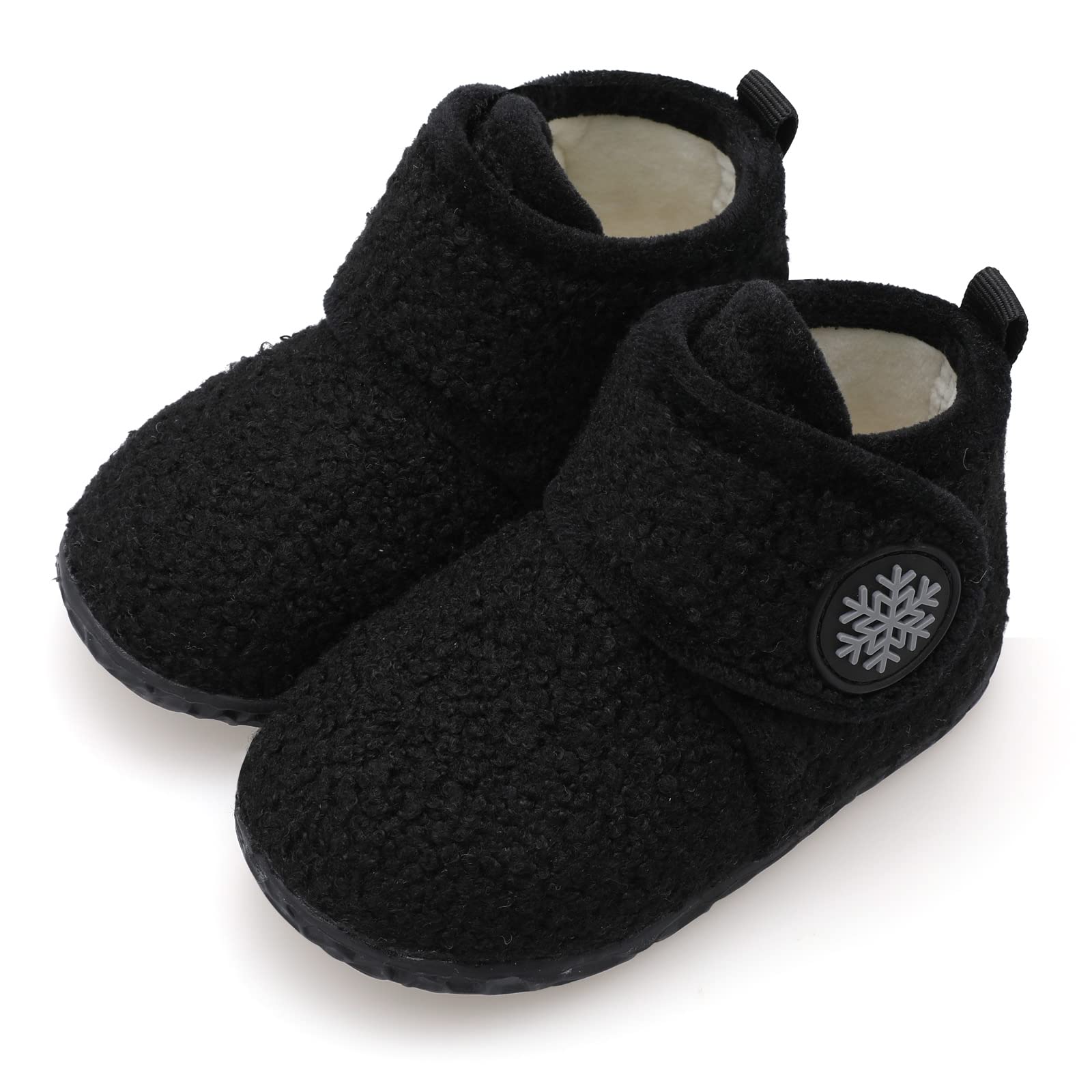 FEETCITY Pantofole per neonata e neonata, pantofole per bambini