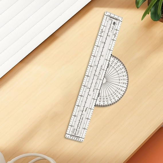 Plotter Aviation Slide Ruler Pilots Devices Flexible Portable Practical Flight Air Navigation Azimuth for Navigational Usage