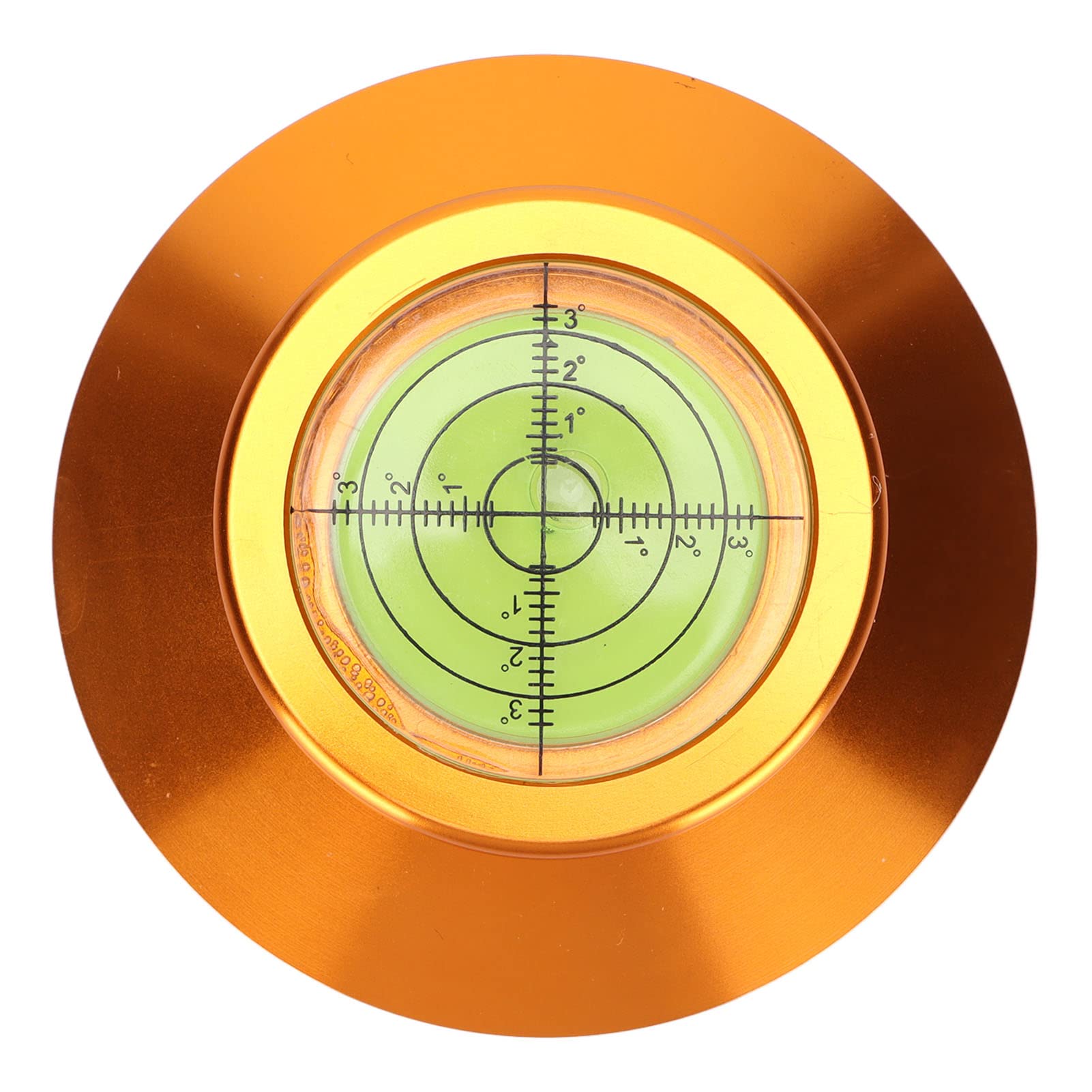 Détection de Niveau à Bulle Platine Vinyle LP Disque Stabilisateur de Poids pour équilibrage des Vibrations (Gold)