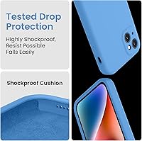 Vista 623 de FireNova Designed for iPhone 13 Pro Max Case, Silicone [Camera Protection] Phone Case with [2 Screen Protectors], Soft Anti-Scratch Microfiber Deep