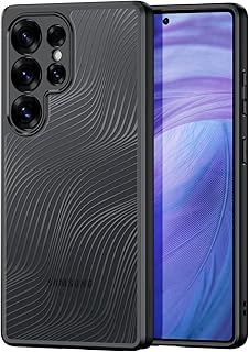 جراب حماية مضاد للصدمات لموبايل سامسونج جالاكسي S25 شبكة الجيل الخامس 5G/شبكة الجيل الرابع 4G من سلسلة ايمو من دوكس دوكيز، أسود