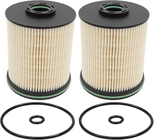 HOTS TP1015 Fuel Filter with Seals for Chevrolet Cruze 2014-2019, Silverado 2500HD,3500HD 2017-2018,GMC Sierra 2500HD3500HD 2017-2018,Replaces #TP1015, 22937279, 23456595, 23304096(2 Pack)