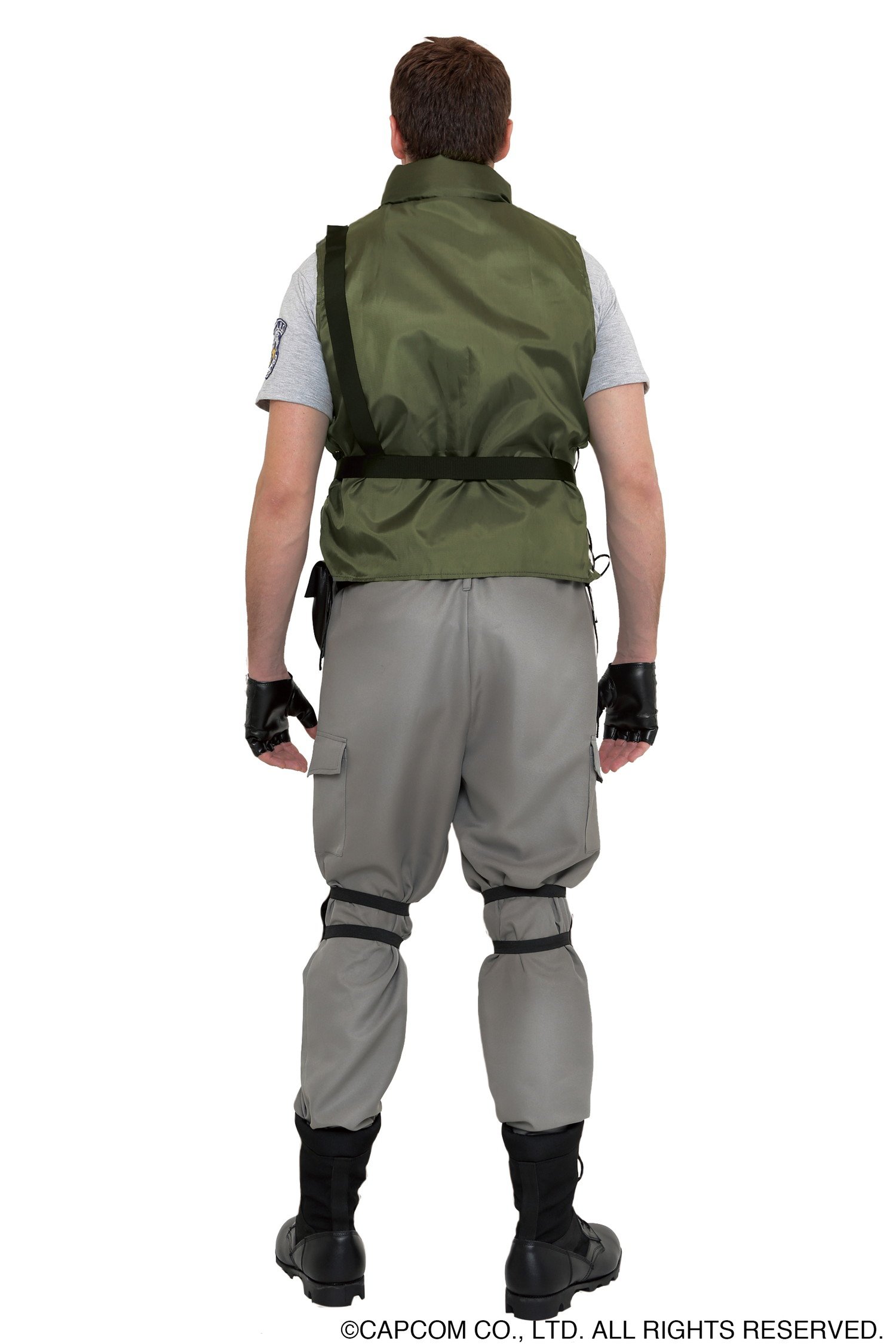 Amazon.co.jp: バイオハザード クリス 公式 コスチューム メンズ 180cm