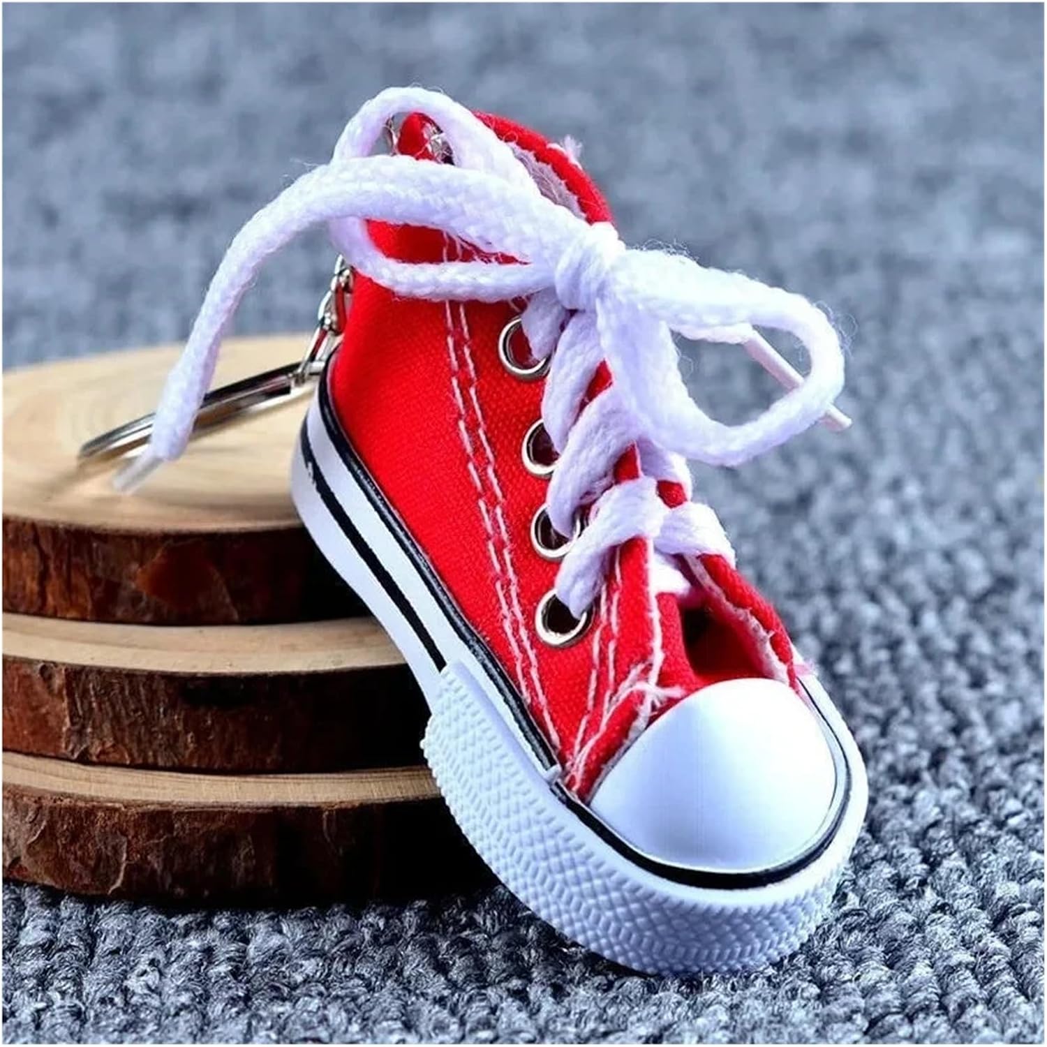 Motorcycle Side Stand Creative Tripod Cover Mini Shoe Bicycle Foot Support Motor Bike Kickstand 7.5cm Decor Moto Parts(Red)
