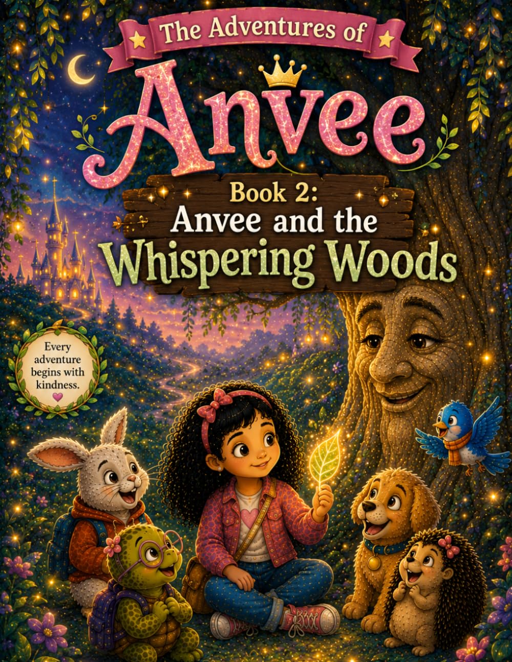 The Adventures of Anvee: Book 2 – Anvee and the Whispering Woods: A Magical Adventure About Kindness, Listening, Friendship, and Teamwork for Kids Ages 5–8