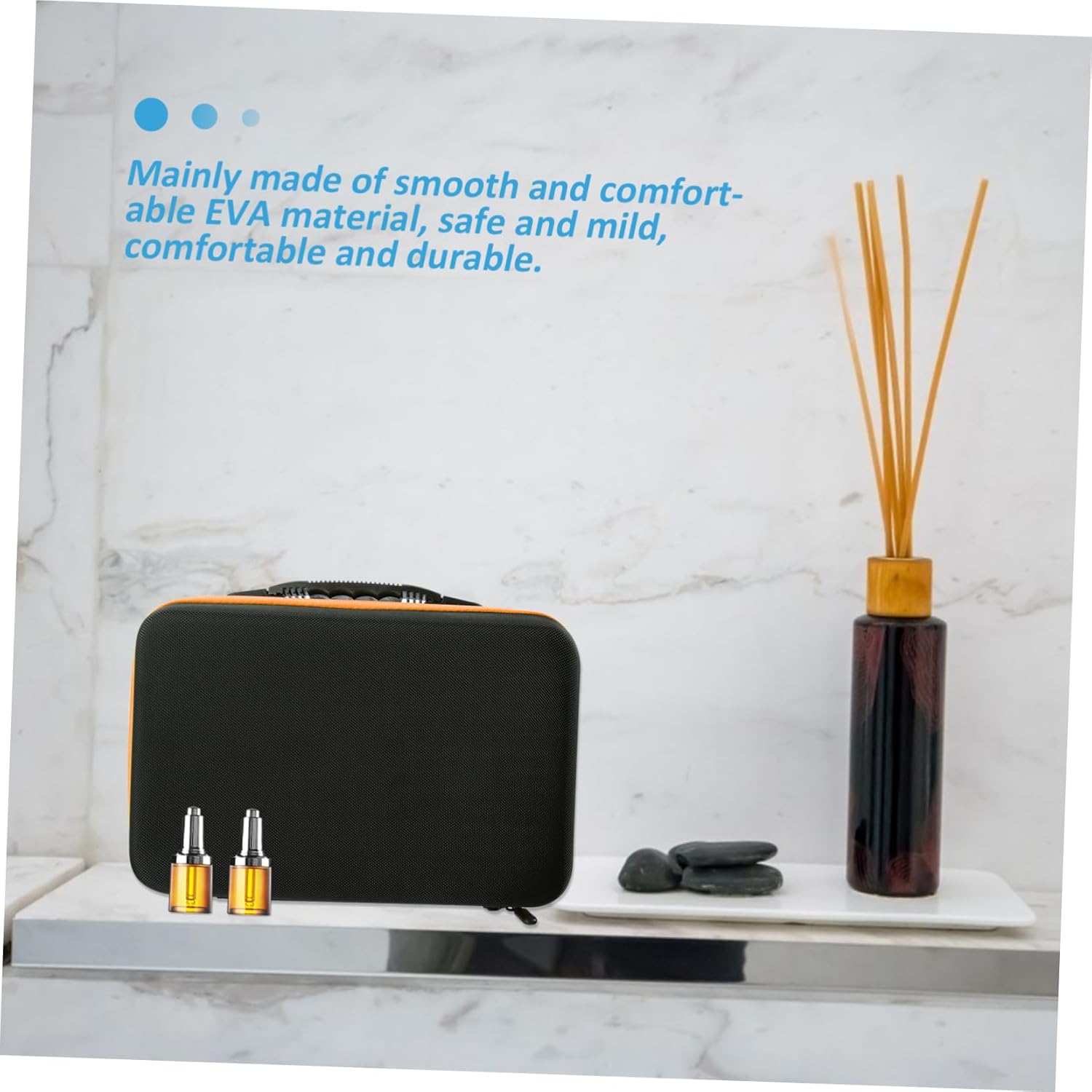 Capacity Essential Oil Bottles Storage Bag Material Safe Practical Organizer Nail Polish Carrying Case