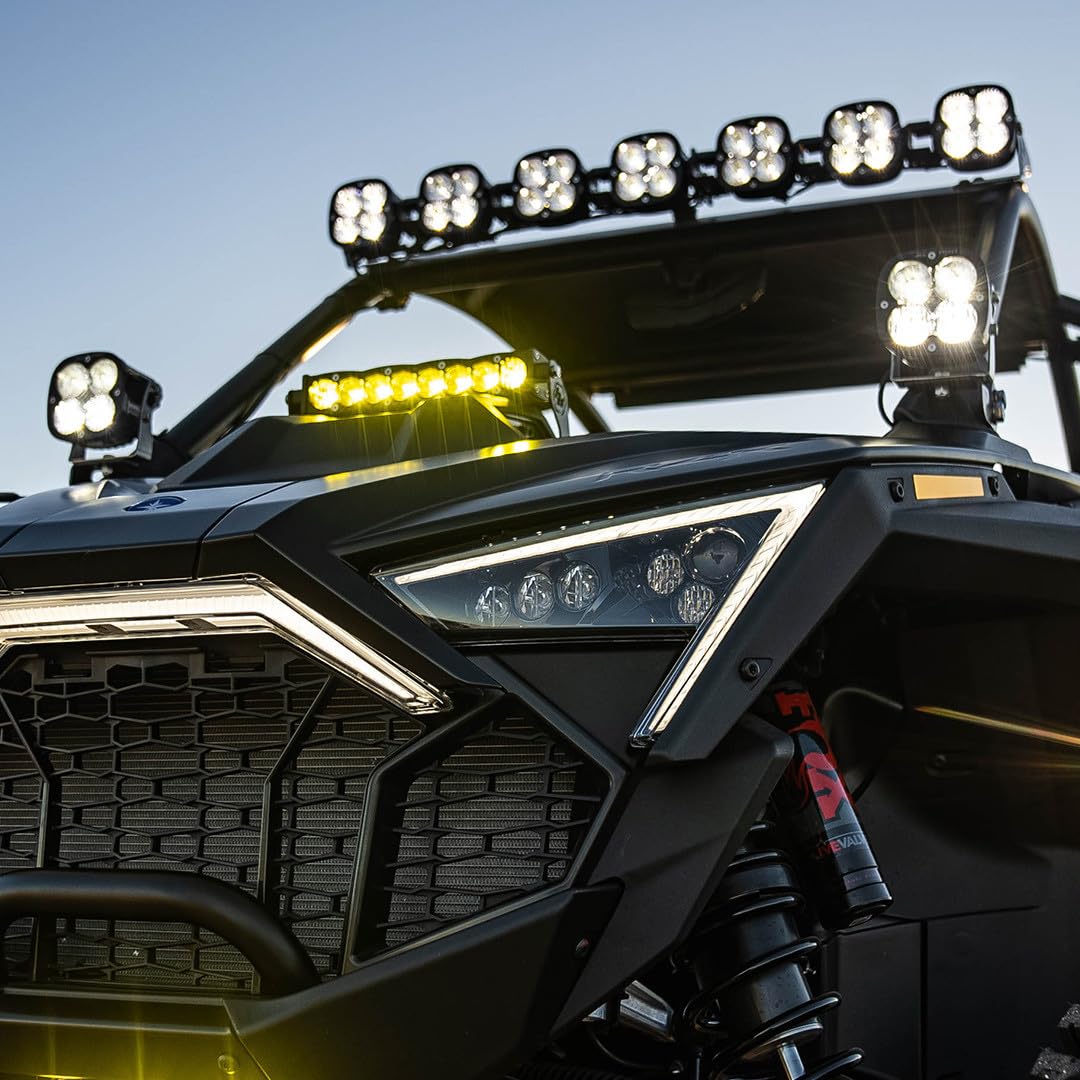 Baja Designs XL Sport A-Pillar LED Light Kit for Polaris RZR Pro R UTV - Includes Wiring Harness